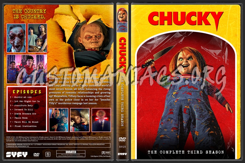 Chucky - Season 3 dvd cover