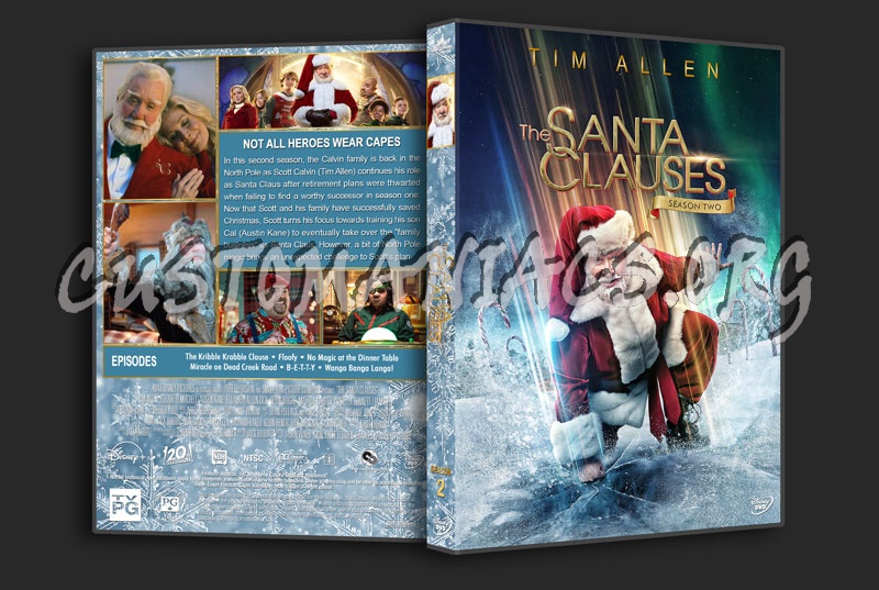 Santa Clauses, The - Season 2 dvd cover