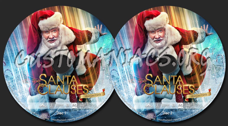 Santa Clauses, The - Season 2 dvd label