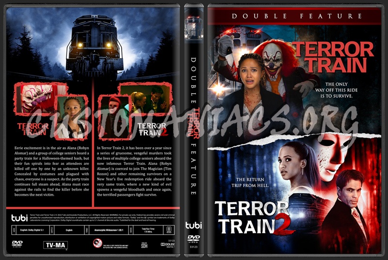 Terror Train - Double Feature dvd cover