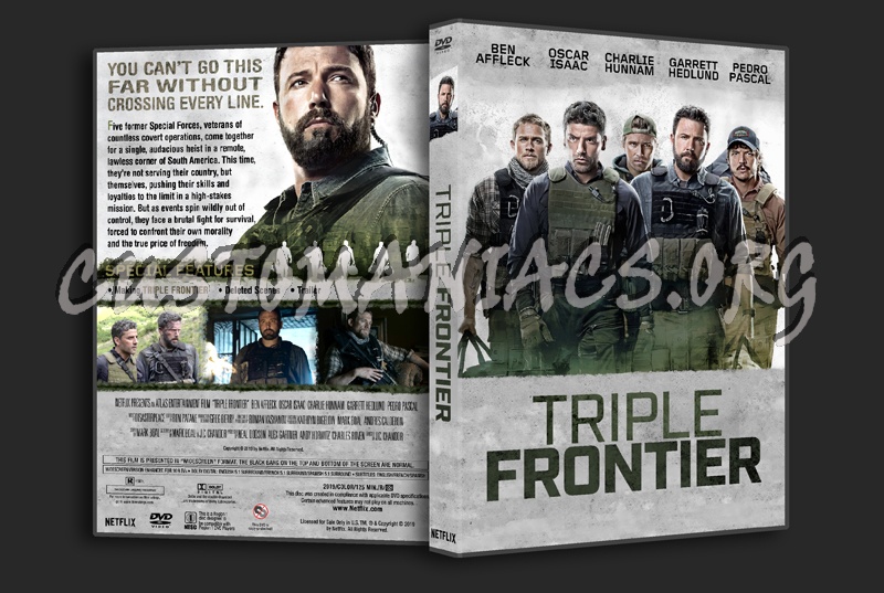 Triple Frontier dvd cover