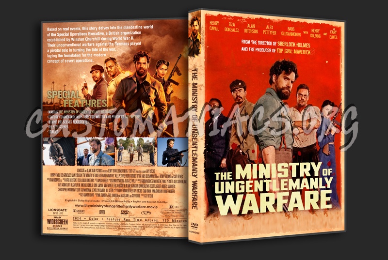 The Ministry of Ungentlemanly Warfare dvd cover