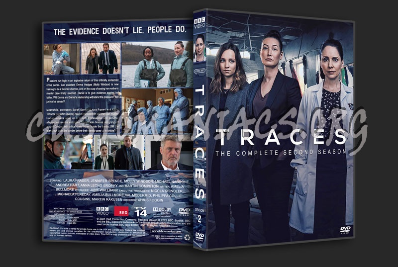 Traces - Season 2 dvd cover