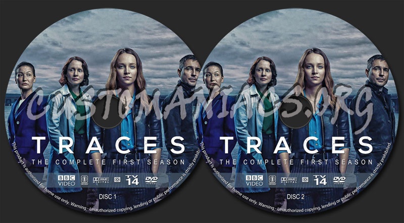 Traces - Season 1 dvd label