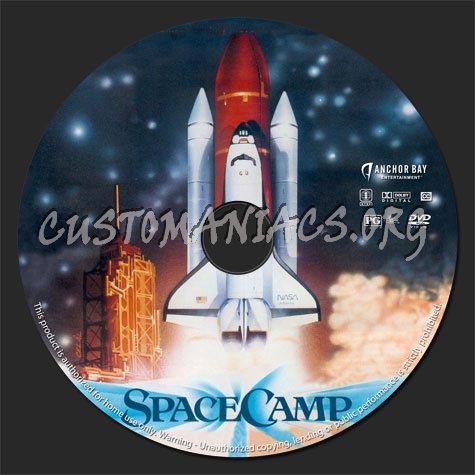 Space Camp dvd label