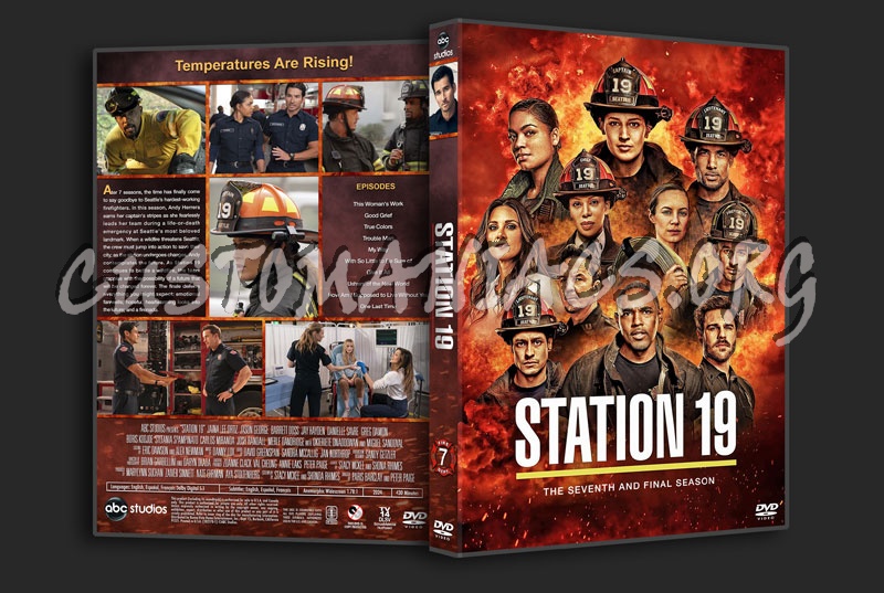 Station 19 - Season 7 dvd cover