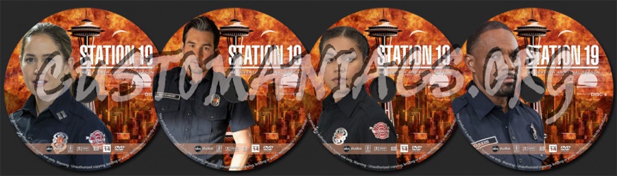 Station 19 - Season 7 dvd label