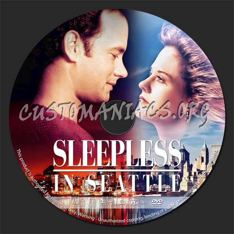 Sleepless in Seattle dvd label