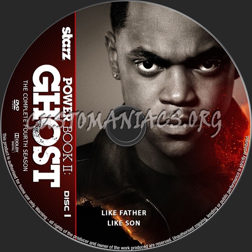 Power Book II Ghost Season 4 dvd label