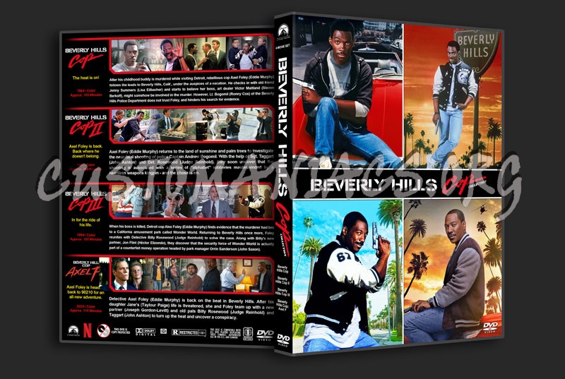 Beverly Hills Cop Collection dvd cover