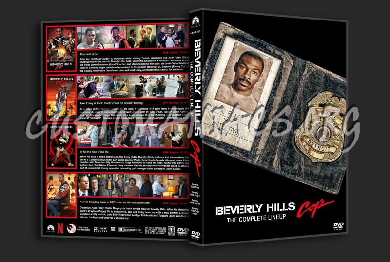Beverly Hills Cop: The Complete Lineup dvd cover