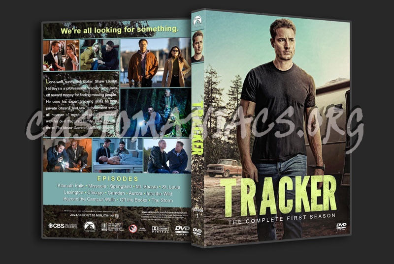 Tracker - Season 1 dvd cover