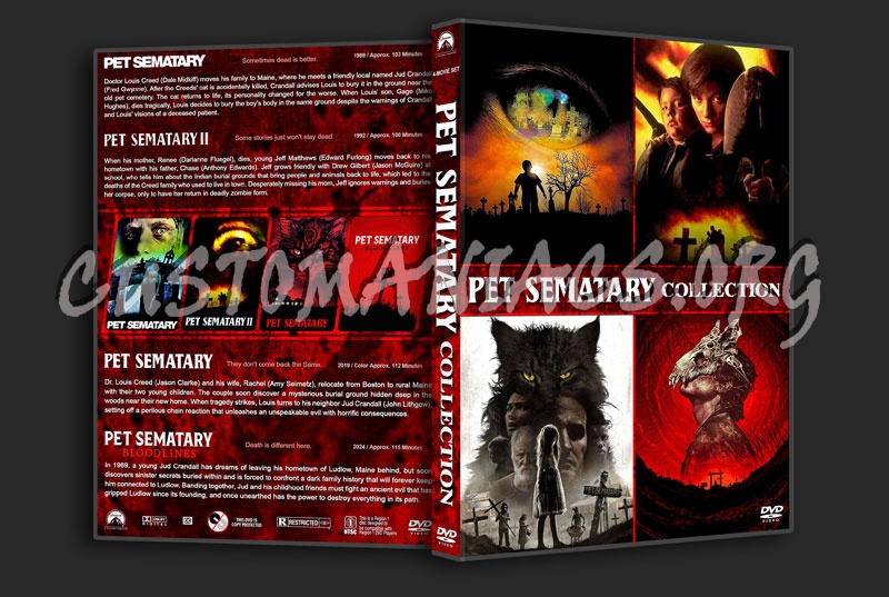 Pet Sematary Collection dvd cover