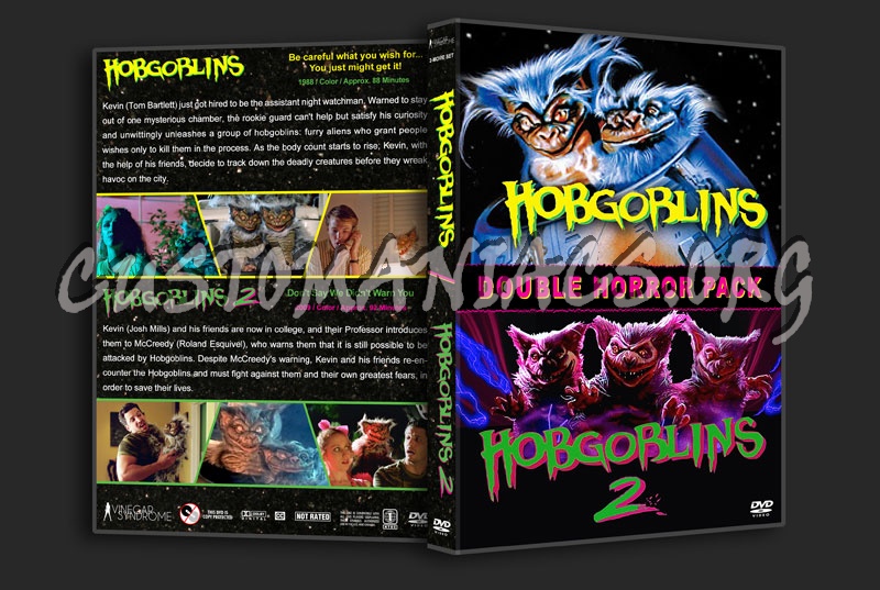 Hobgoblins Double Feature dvd cover