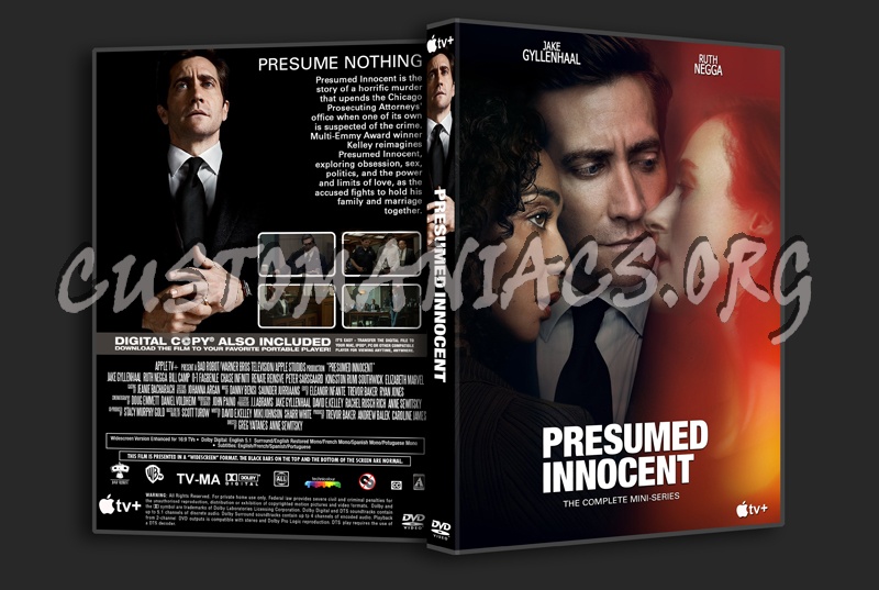 Presumed Innocent Mini-Series dvd cover