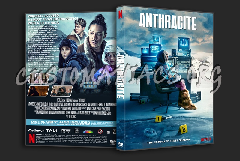 Anthracite Season 1 dvd cover
