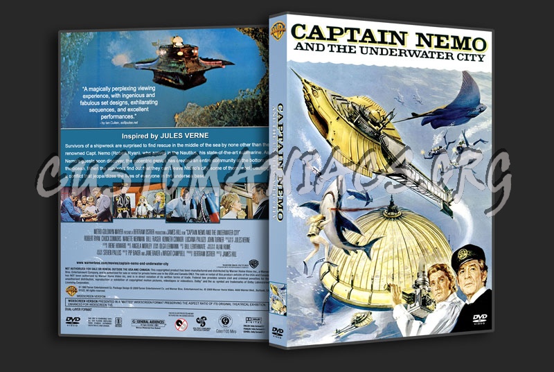 Captain Nemo And The Underwater City dvd cover