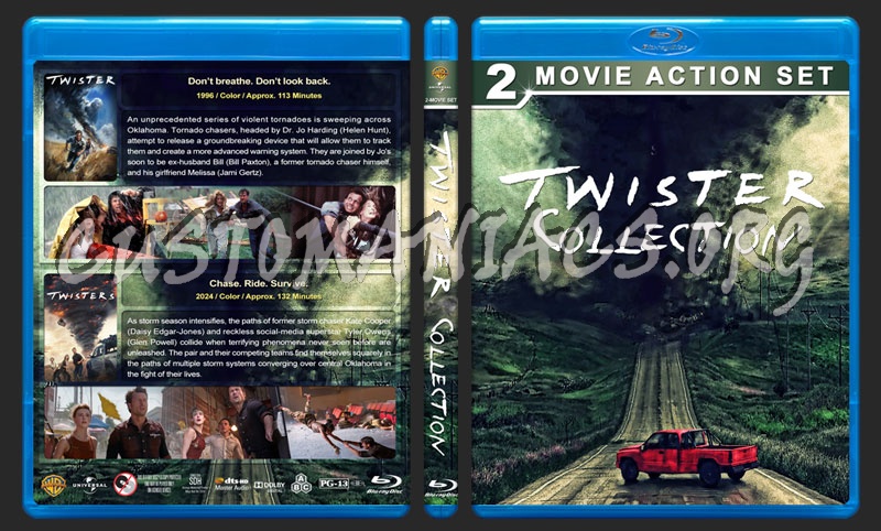 Twister(s) Collection blu-ray cover