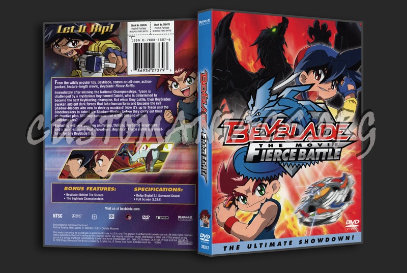 Beyblade the Movie dvd cover