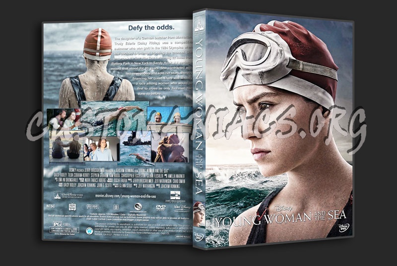 Young Woman and the Sea dvd cover