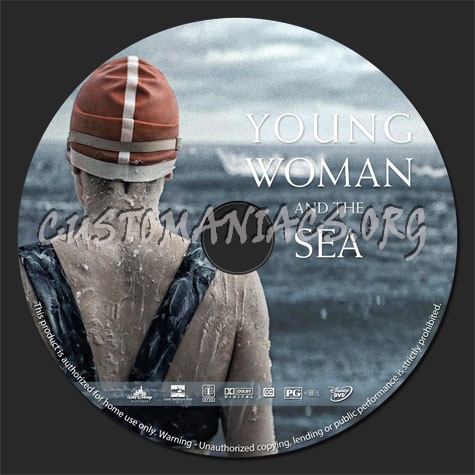 Young Woman and the Sea dvd label