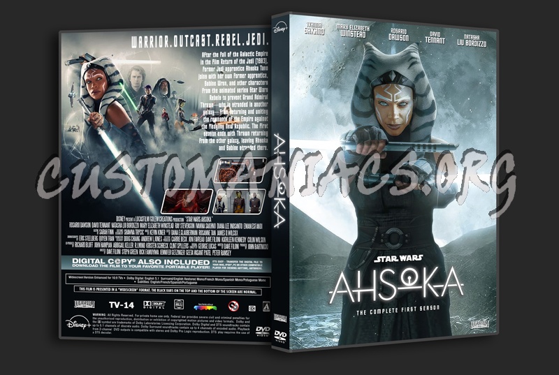 Star Wars Ahsoka Season 1 dvd cover