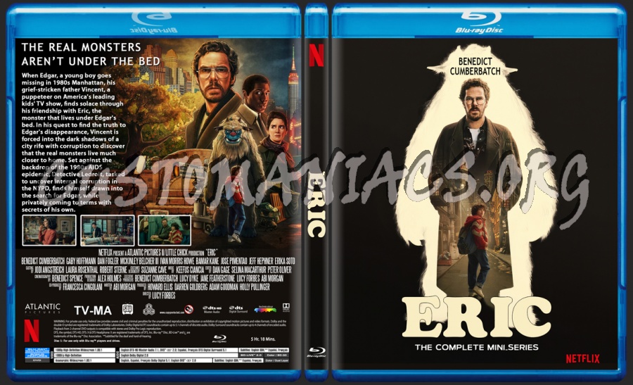 Eric Season 1 blu-ray cover