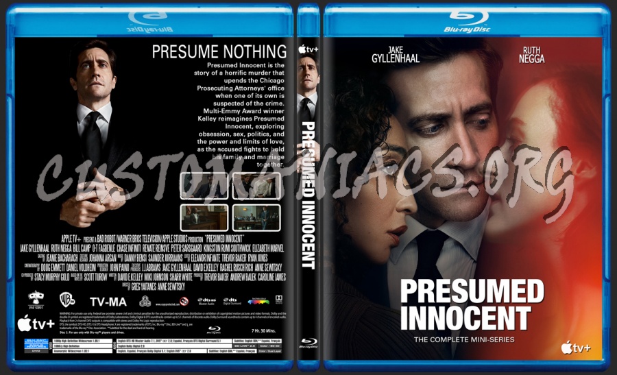 Presumed Innocent Mini-Series blu-ray cover