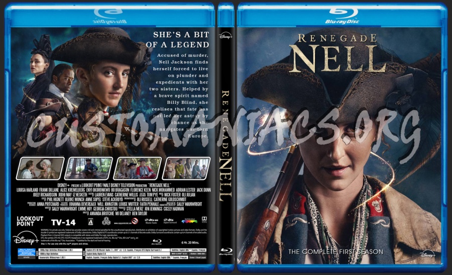 Renegade Nell Season 1 blu-ray cover