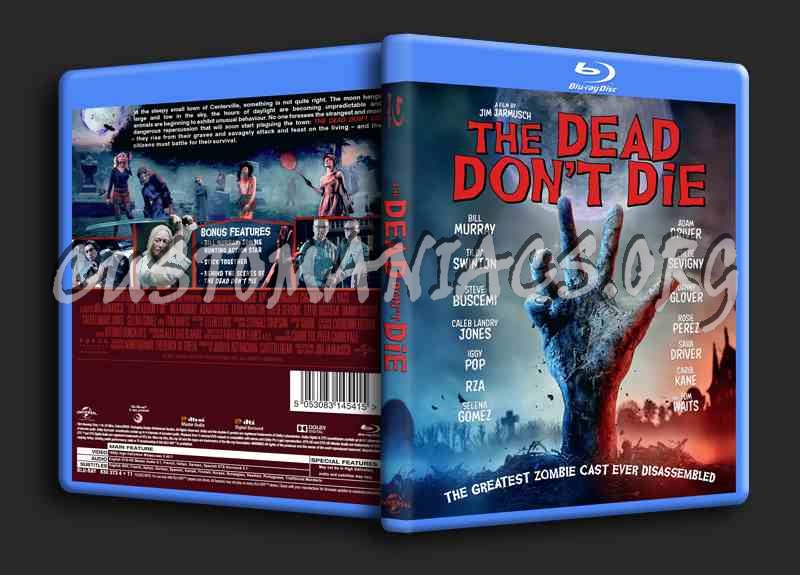 The Dead Don't Die blu-ray cover