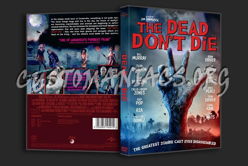 The Dead Don't Die dvd cover