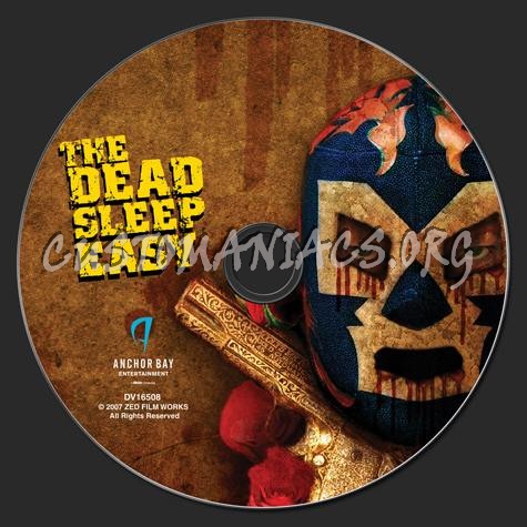 The Dead Sleep Easy dvd label