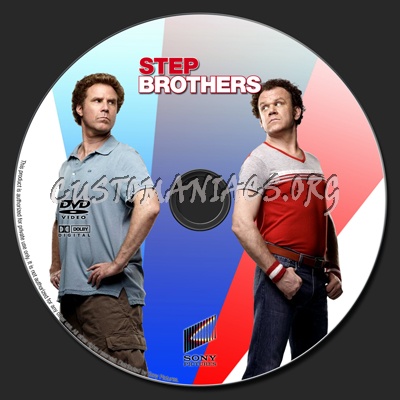 Step Brothers dvd label