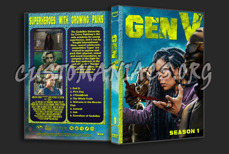 Gen V Season 1 dvd cover