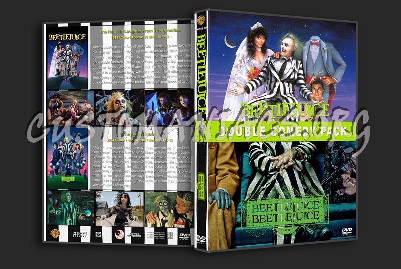 Beetlejuice Double Feature dvd cover