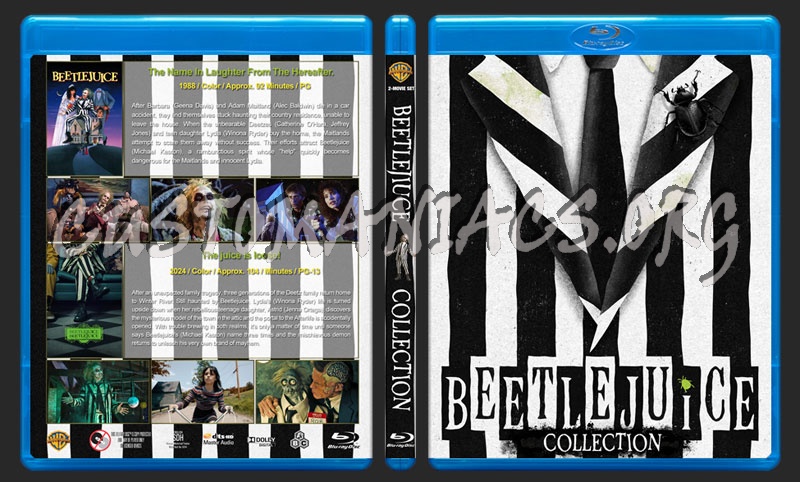 Beetlejuice Collection blu-ray cover