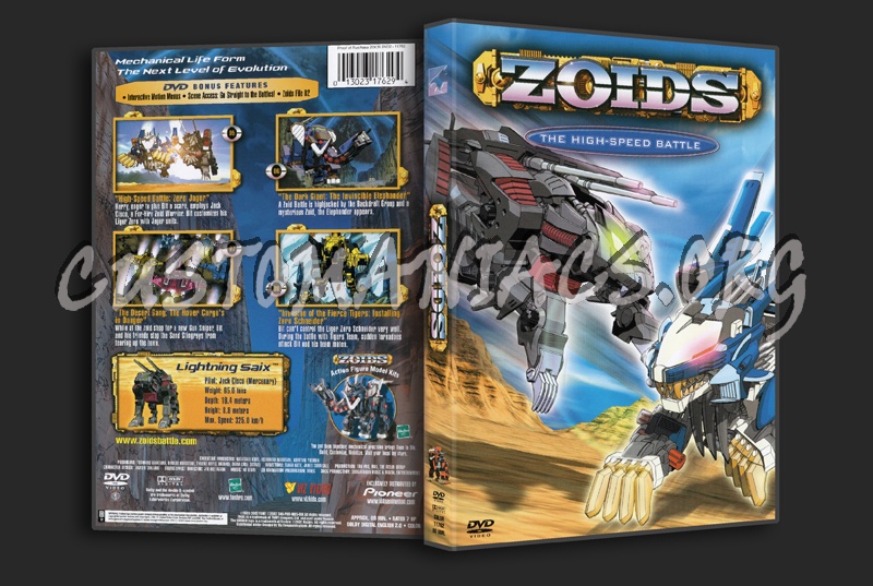 Zoids Volume 2 The High Speed Battle dvd cover