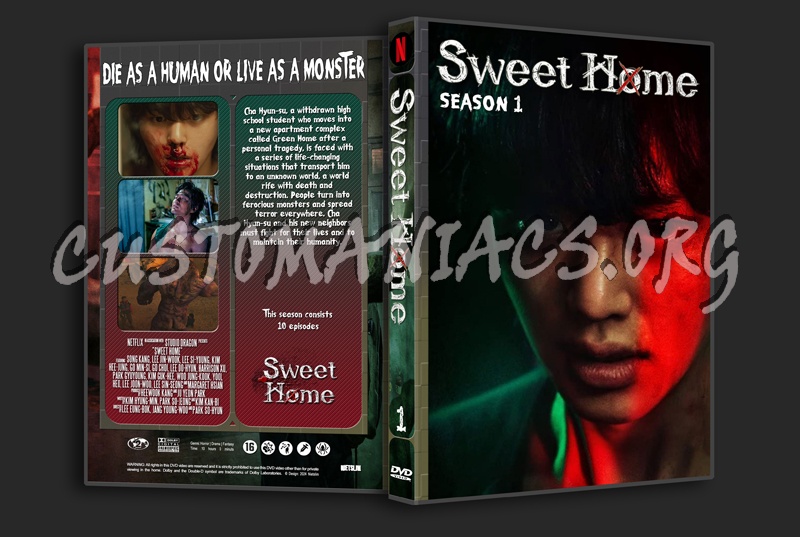 Sweet Home Seasons 1, 2 and 3 dvd cover