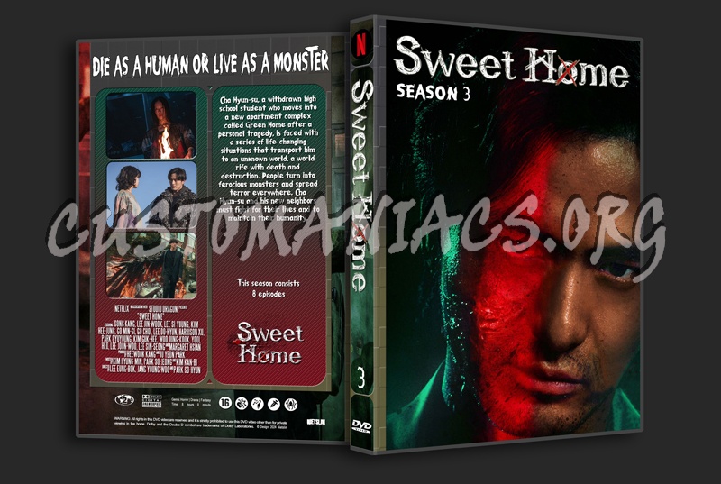 Sweet Home Seasons 1, 2 and 3 dvd cover