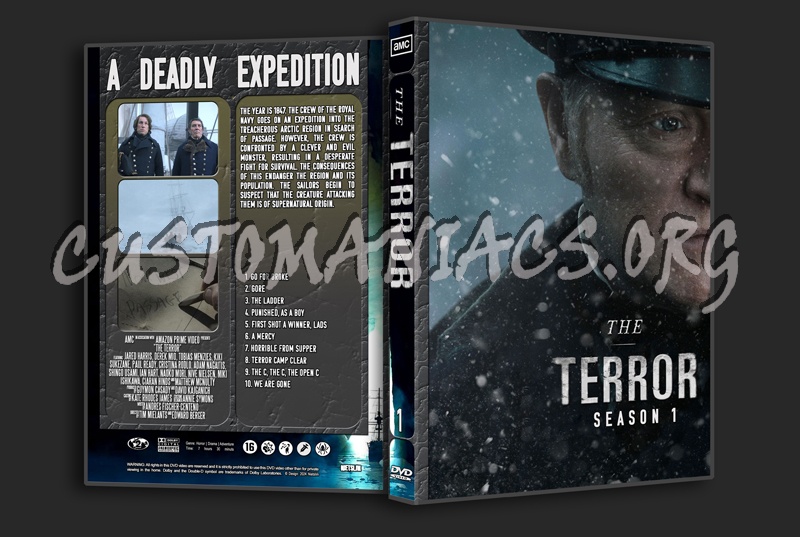 The Terror Seasons 1 and 2 dvd cover