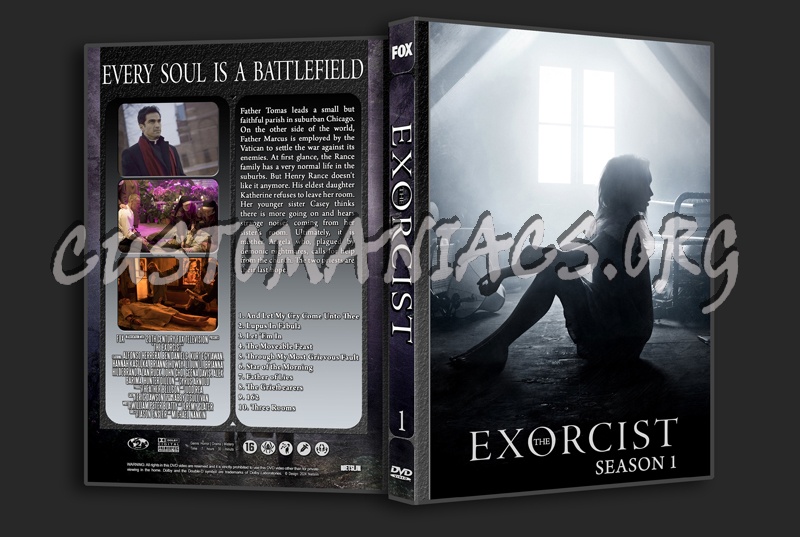 The Exorcist Season 1 and 2 dvd cover