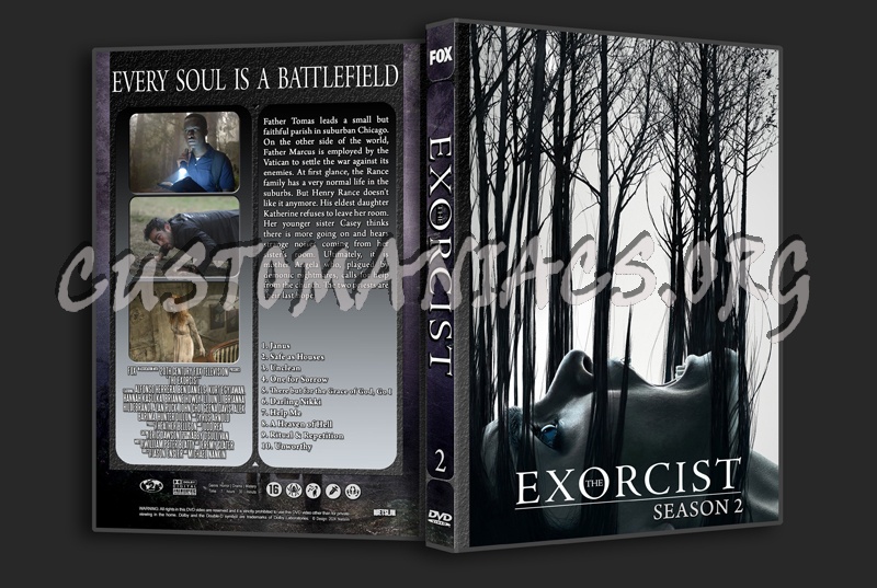 The Exorcist Season 1 and 2 dvd cover