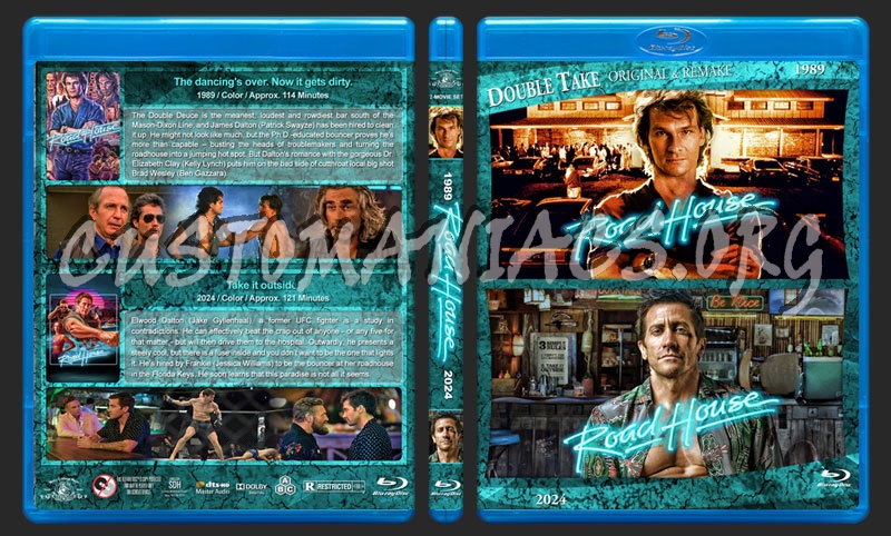 Road House Double Feature blu-ray cover