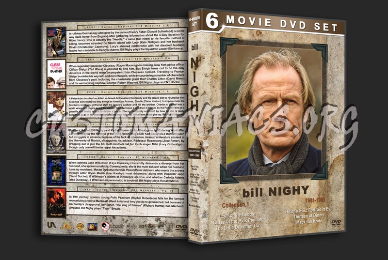 Bill Nighy Film Collection - Set 1 (1981-1989) dvd cover