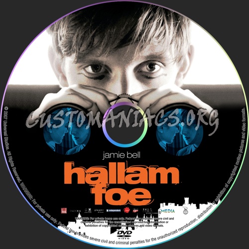 Hallam Foe dvd label