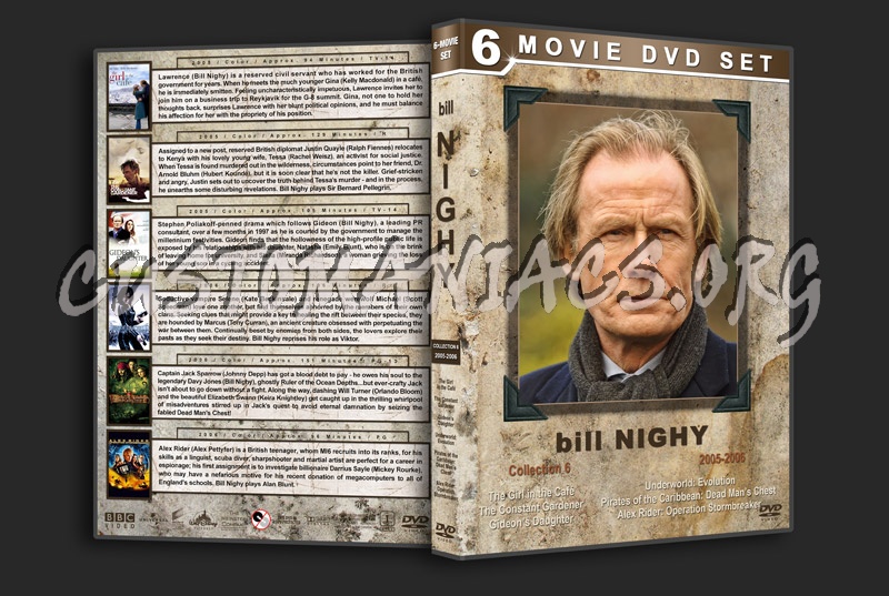 Bill Nighy Film Collection - Set 6 (2005-2006) dvd cover