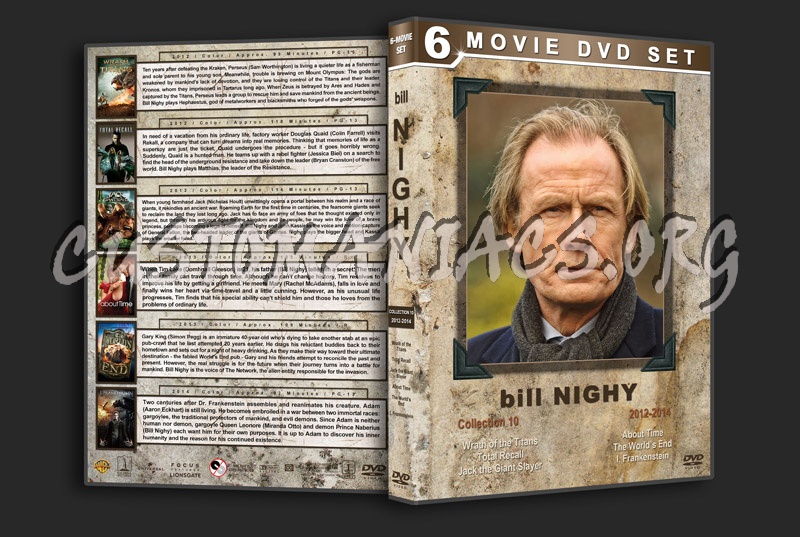 Bill Nighy Film Collection - Set 10 (2012-2014) dvd cover