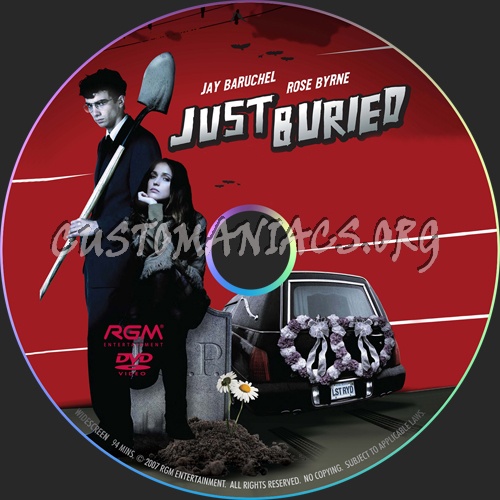 Just Buried dvd label