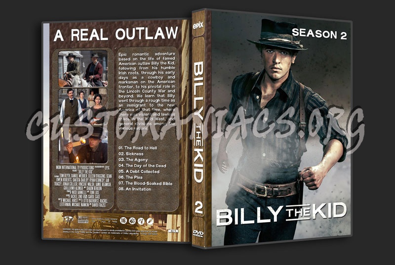 Billy The Kid Season 2 dvd cover