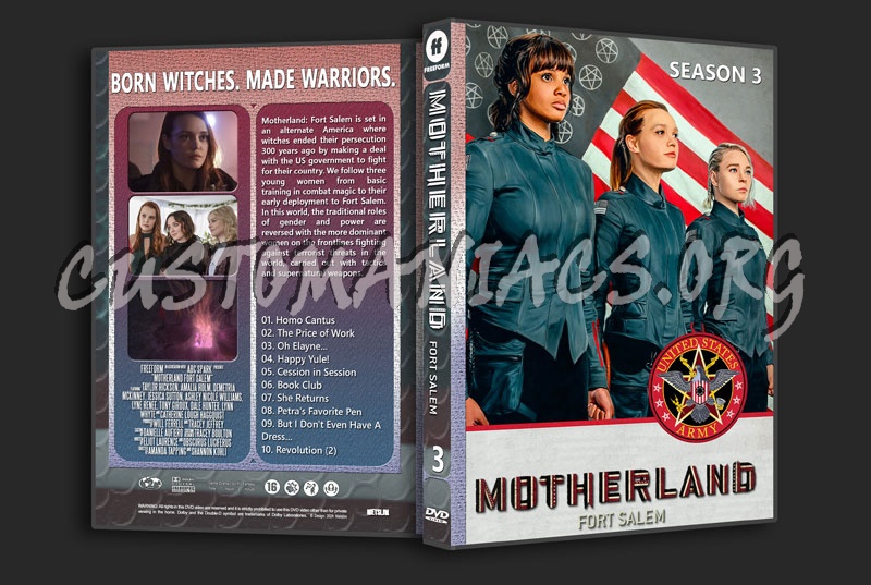 Motherland Fort Salem All 3 Seasons dvd cover